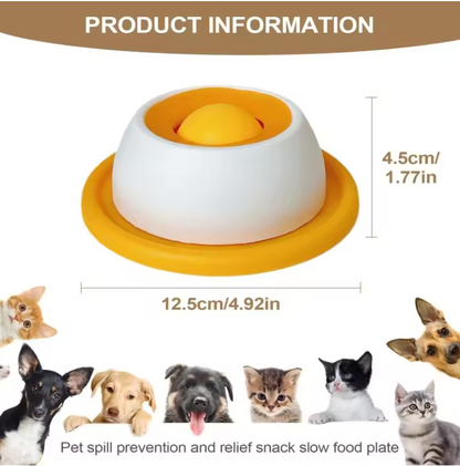 WagBowl Licker™ - Palla da leccare per alimentazione lenta per cani e gatti