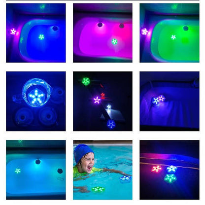 Luci galleggianti per piscina fuori terra che cambiano colore