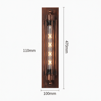 REGALIGHT – Lampada da parete LED classica in stile retrò per illuminazione atmosferica