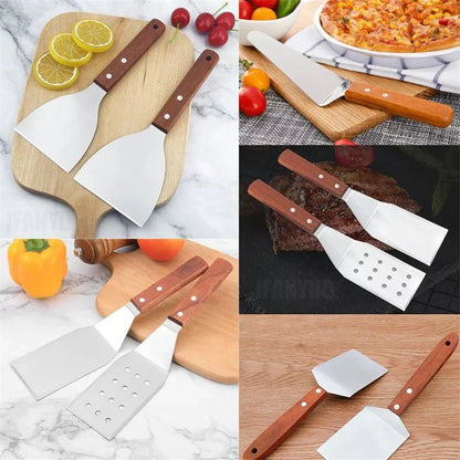 STEELFLIP – Spatola per griglia in acciaio inossidabile per BBQ e cucina