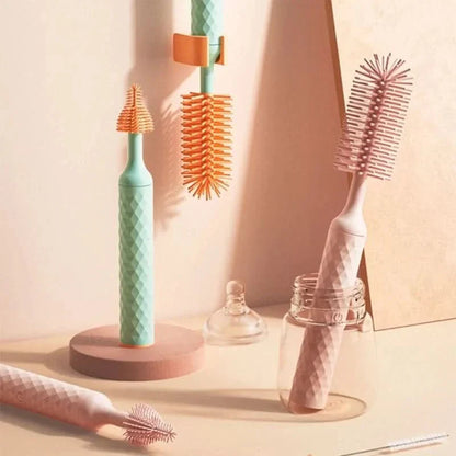 SmartBrush pulitore per bottiglie - pulizia automatica con setole in silicone per una vita quotidiana senza stress