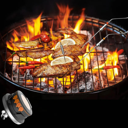 EcoTemp Pro - Termometro per carne senza fili per barbecue e griglia