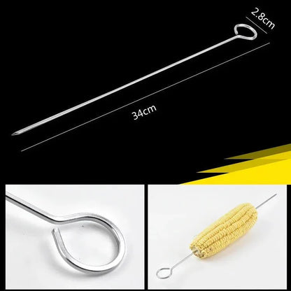 GrillMaster Pro – Set di utensili per barbecue in acciaio inossidabile per uso all'aperto
