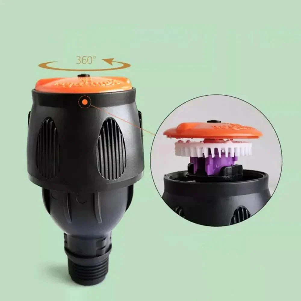 HydroFlow Pro - Sistema automatico di irrigazione per giardino con irrigatori rotanti
