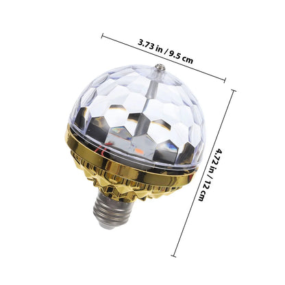 PARTYBEAM – Lampade LED da discoteca rotanti E27 con luce stroboscopica RGB