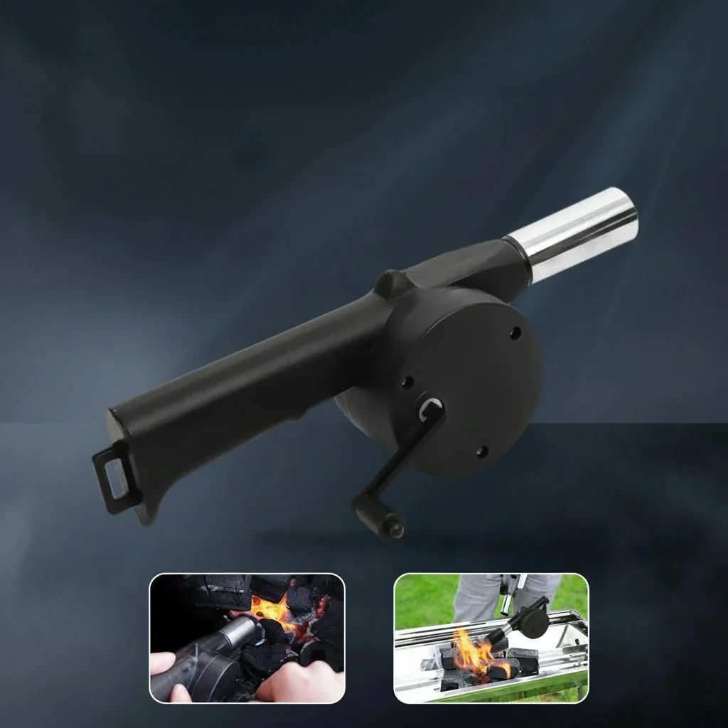 FIREBOOST – Soffiatore manuale per griglia per accensione rapida