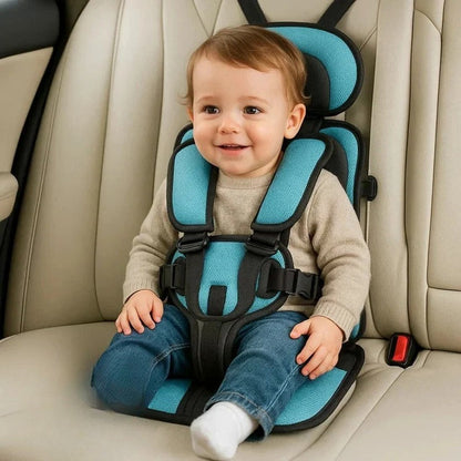 Seggiolino Da Viaggio Compatto | Leggero E Pieghevole Con Imbracatura Sicura | Comodo E Pronto Per Viaggi Con Bambini