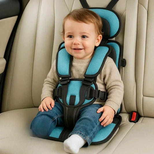 Seggiolino Da Viaggio Compatto | Leggero E Pieghevole Con Imbracatura Sicura | Comodo E Pronto Per Viaggi Con Bambini