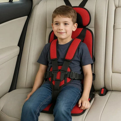 Seggiolino Da Viaggio Compatto | Leggero E Pieghevole Con Imbracatura Sicura | Comodo E Pronto Per Viaggi Con Bambini