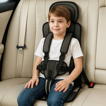 Seggiolino Da Viaggio Compatto | Leggero E Pieghevole Con Imbracatura Sicura | Comodo E Pronto Per Viaggi Con Bambini
