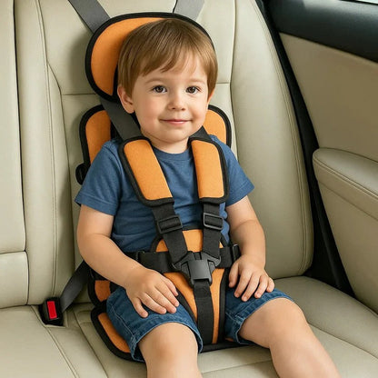 Seggiolino Da Viaggio Compatto | Leggero E Pieghevole Con Imbracatura Sicura | Comodo E Pronto Per Viaggi Con Bambini