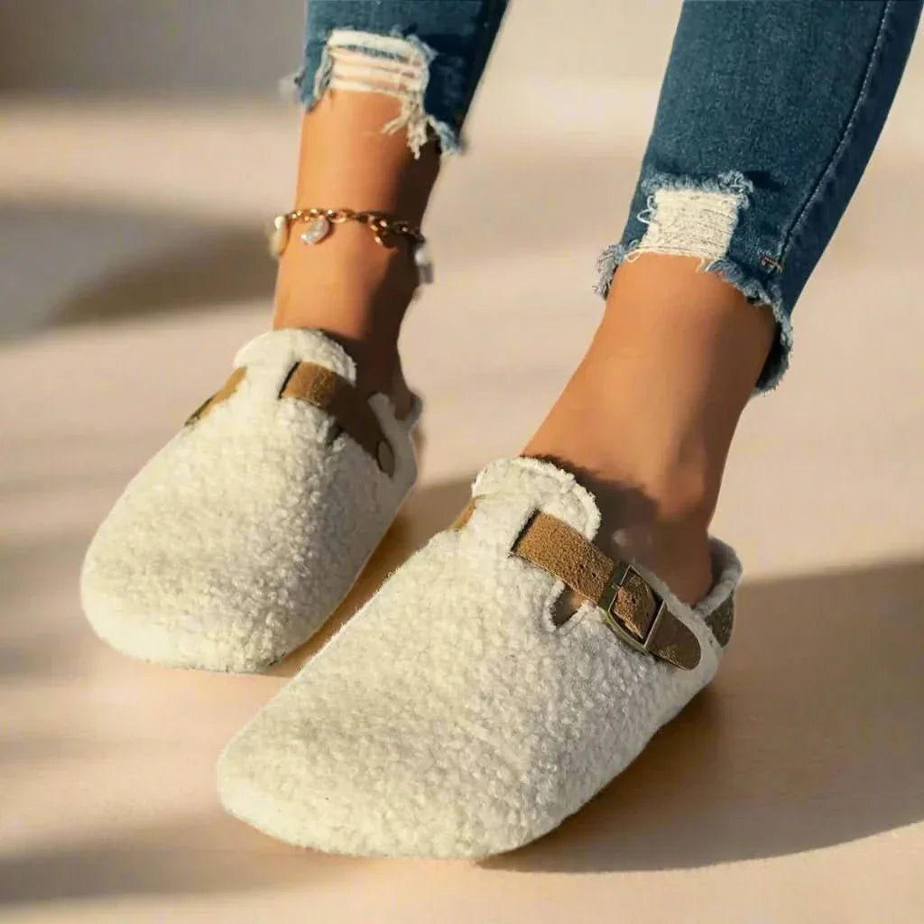 Contrortluxe - Scarpe di lusso in pelle di pecora con lana per il massimo comfort invernale