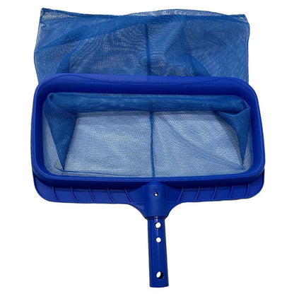 LEAFRAKE – Skimmer professionale per foglie da piscina con rete profonda