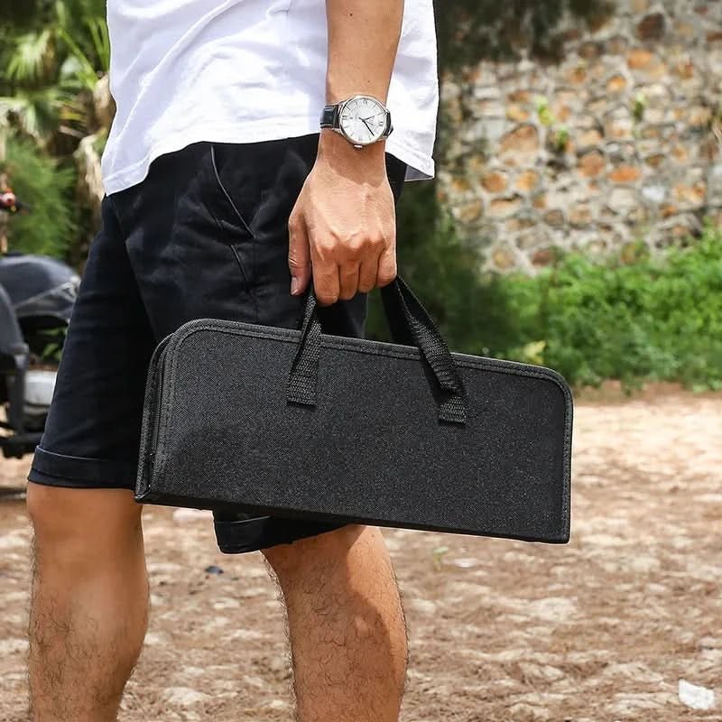 GrillMaster Pro – Set di utensili per barbecue in acciaio inossidabile per uso all'aperto