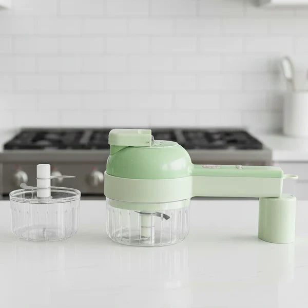 CHOPLUX – Tritatutto elettrico 4-in-1 per verdure, carne e aglio