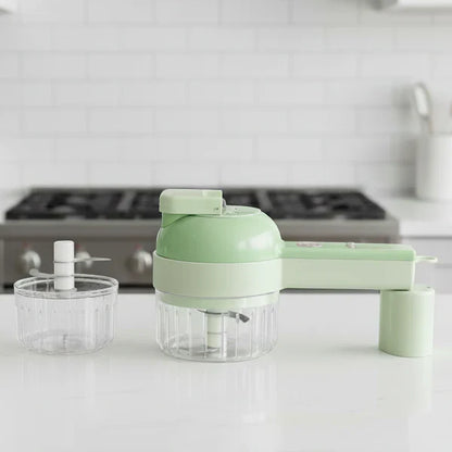 CHOPLUX – Tritatutto elettrico 4-in-1 per verdure, carne e aglio
