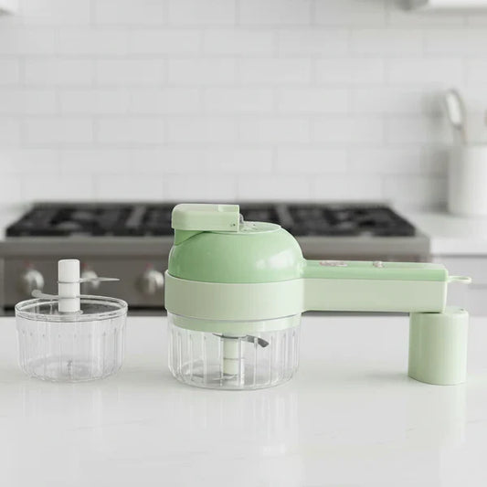 CHOPLUX – Tritatutto elettrico 4-in-1 per verdure, carne e aglio