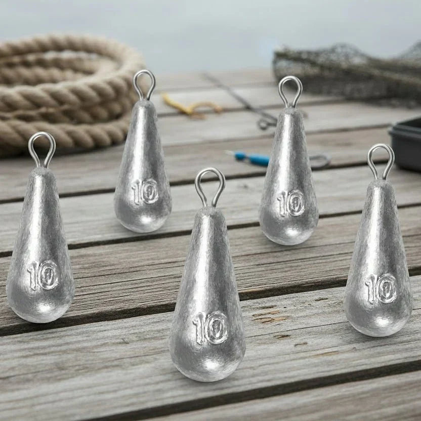 DROPSHOT – Set di piombi Drop Shot per pesca in acqua dolce e salata