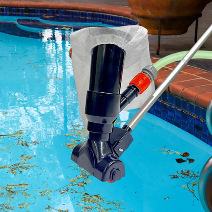 POOLVAC – Set di pulizia per piscina: aspirapolvere e skimmer