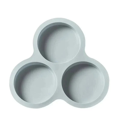 SOFTMOLD – Stampo per uova in silicone per friggitrice ad aria, con 3 incavi per colazioni facili
