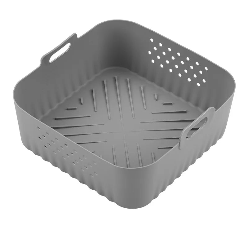 FRYLINER – Inserto in silicone per friggitrice ad aria per una cottura pulita e antiaderente