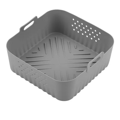 FRYLINER – Inserto in silicone per friggitrice ad aria per una cottura pulita e antiaderente