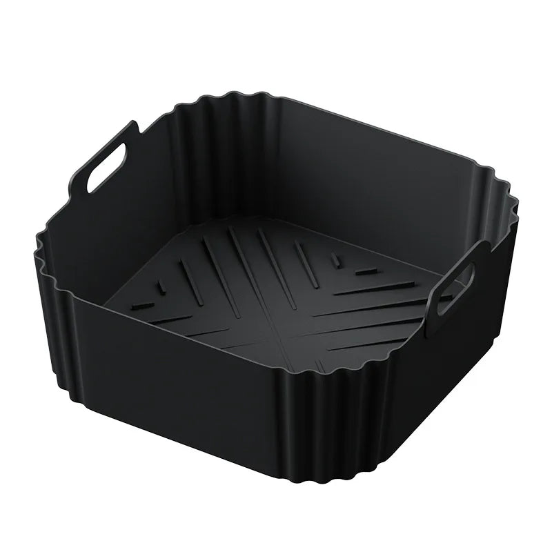 FRYLINER – Inserto in silicone per friggitrice ad aria per una cottura pulita e antiaderente