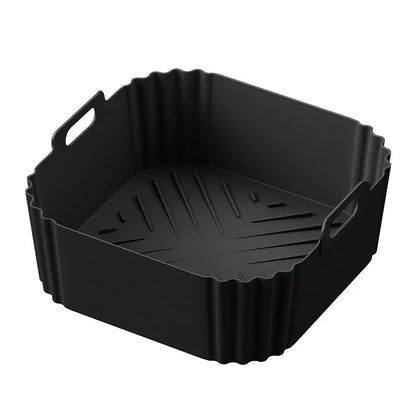 FRYLINER – Inserto in silicone per friggitrice ad aria per una cottura pulita e antiaderente