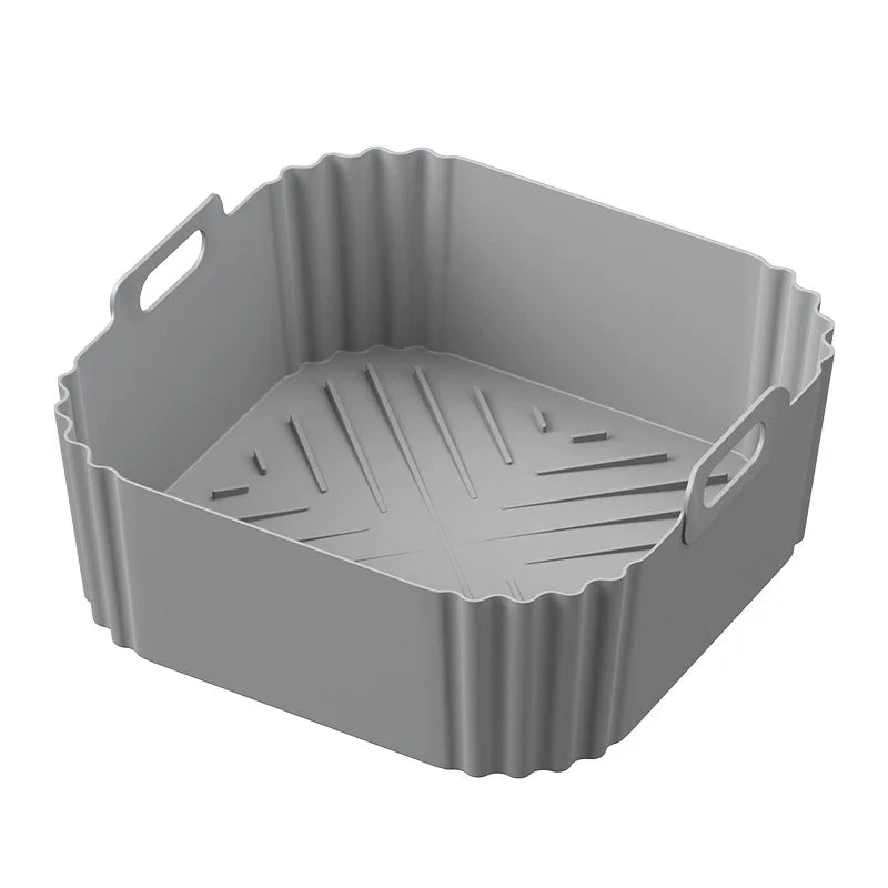 FRYLINER – Inserto in silicone per friggitrice ad aria per una cottura pulita e antiaderente