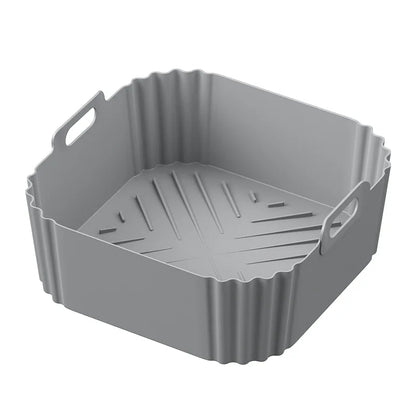 FRYLINER – Inserto in silicone per friggitrice ad aria per una cottura pulita e antiaderente