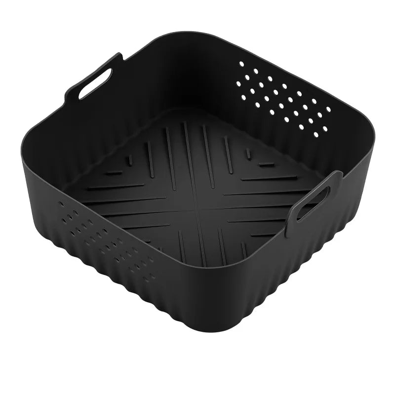 FRYLINER – Inserto in silicone per friggitrice ad aria per una cottura pulita e antiaderente