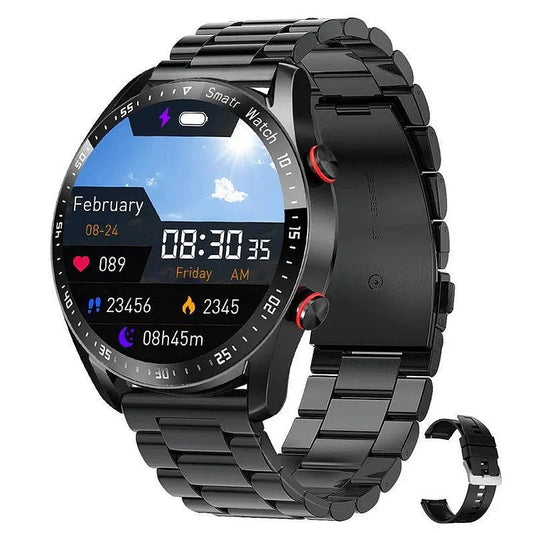 Smartwatch Innovativo | Monitoraggio Glicemia Non Invasivo con Bluetooth | Impermeabile IP67 per Controllo Salute e Fitness