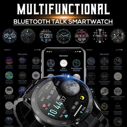 Smartwatch Innovativo | Monitoraggio Glicemia Non Invasivo con Bluetooth | Impermeabile IP67 per Controllo Salute e Fitness