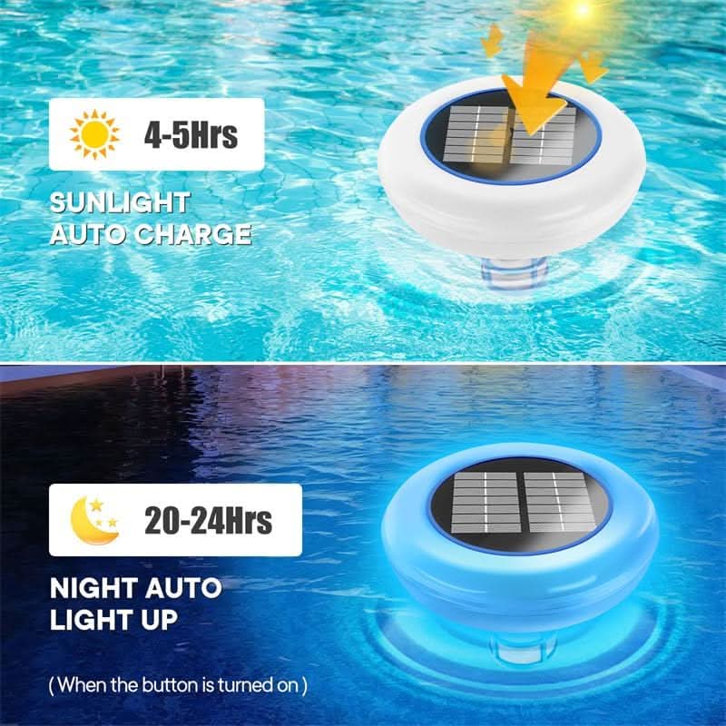 AQUAION – Ionizzatore solare per piscina con luce LED