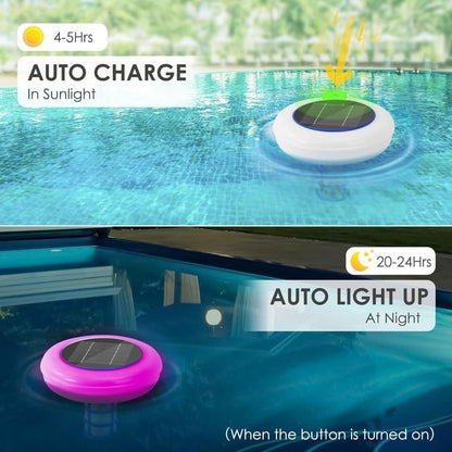 AQUAION – Ionizzatore solare per piscina con luce LED