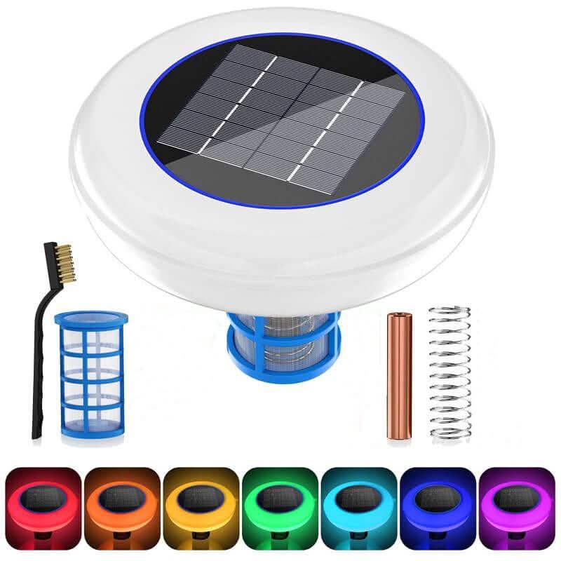 AQUAION – Ionizzatore solare per piscina con luce LED
