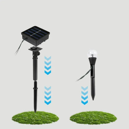 SOLARGLOW STRINGA LUMINOSA – Illuminazione solare a risparmio energetico per giardini atmosferici