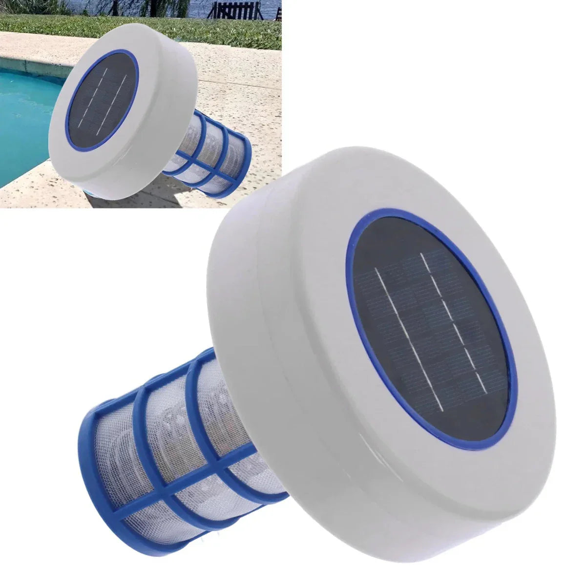 SOLARION – Pulitore solare per piscina, cura dell'acqua ecologica e a basso contenuto di sostanze chimiche