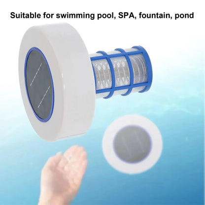 SOLARION – Pulitore solare per piscina, cura dell'acqua ecologica e a basso contenuto di sostanze chimiche