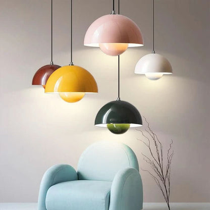 Lampada a sospensione - Elegante lampada a sospensione con luce morbida e diffusa per ambienti rilassanti