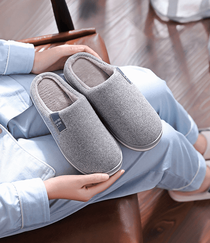 Pantofole VARDI - Pantofole da uomo eleganti per piedi caldi