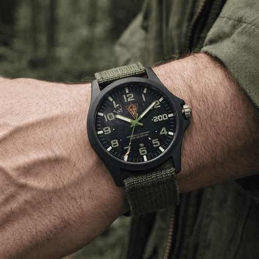 STURMZEIT – Orologio tattico resistente agli urti per uso all'aperto e quotidiano