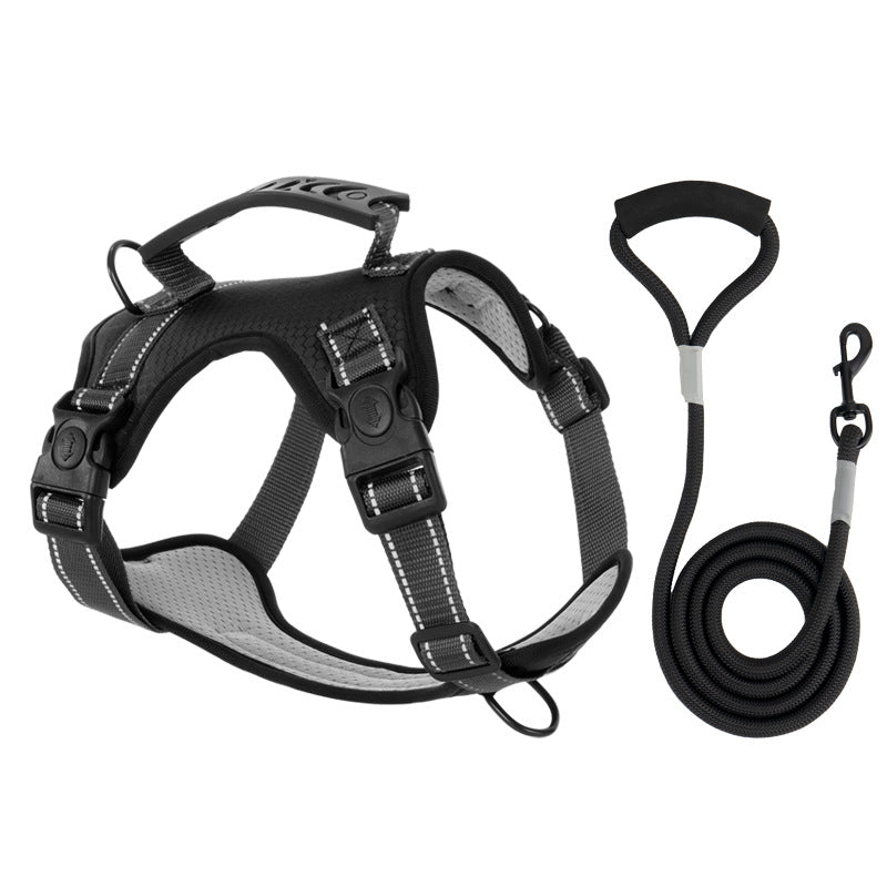 PAWTRIX – Imbracatura per cani comoda e riflettente per passeggiate sicure