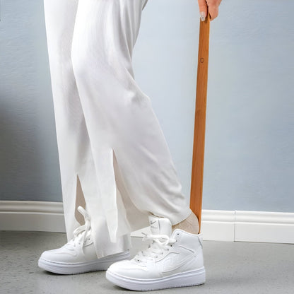 STEPREACHER – Calzascarpe magnetico extra lungo in legno per indossare le scarpe con facilità