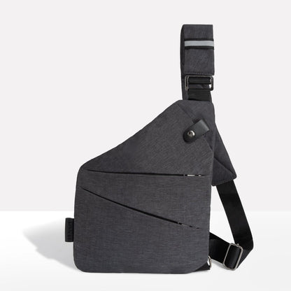 TRAVGUARD – Borsa a tracolla antifurto con protezione RFID e design idrorepellente