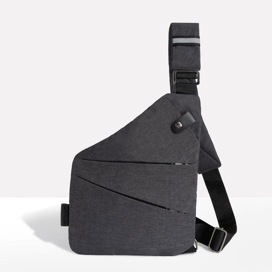 TRAVGUARD – Borsa a tracolla antifurto con protezione RFID e design idrorepellente