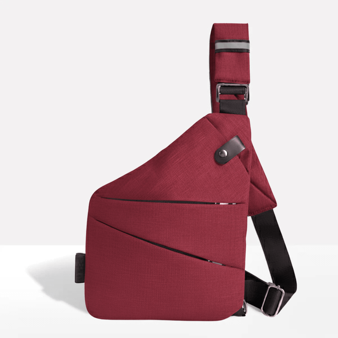 TRAVGUARD – Borsa a tracolla antifurto con protezione RFID e design idrorepellente