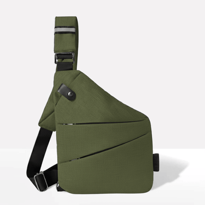 TRAVGUARD – Borsa a tracolla antifurto con protezione RFID e design idrorepellente