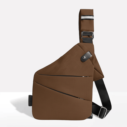 TRAVGUARD – Borsa a tracolla antifurto con protezione RFID e design idrorepellente