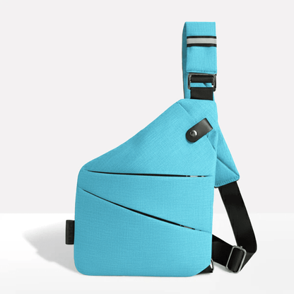 TRAVGUARD – Borsa a tracolla antifurto con protezione RFID e design idrorepellente